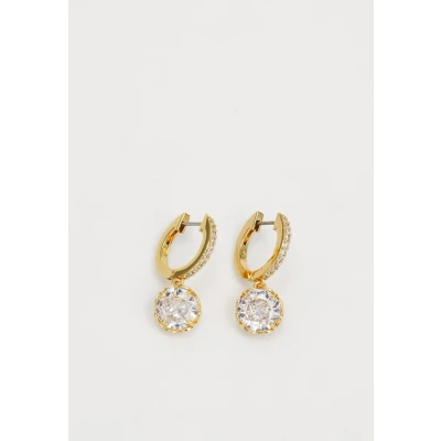 Image de kate spade new york PAVE Huggies Boucles d&#039;oreilles goldcoloured, Femme, Taille: One Size, Gold coloured