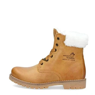 Image de Panama Jack Femme 03 Igloo Bottes Rangers, Jaune (Vintage B1), 36 EU