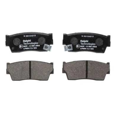 Image de Kit de plaquettes frein, frein à disque DELPHI LP684, Avant
