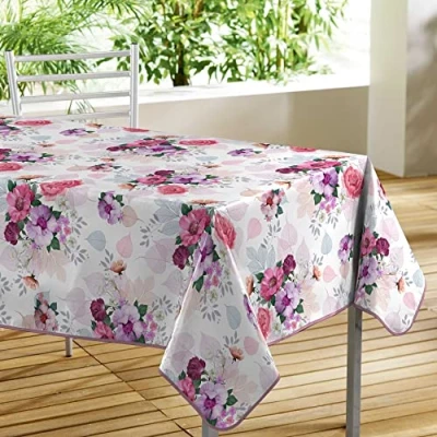 Image de douceur d&#039;intérieur ROSSANA NAPPE RECTANGLE, Plastique, 140 x 300 cm