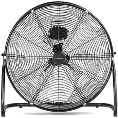 Image de TROTEC Ventilateur de sol TVM 24 D Puissance 124 watts 3 niveaux vitesse Positionnable à 135 sur l&#039;horizontale Diamètre des pales 60 cm
