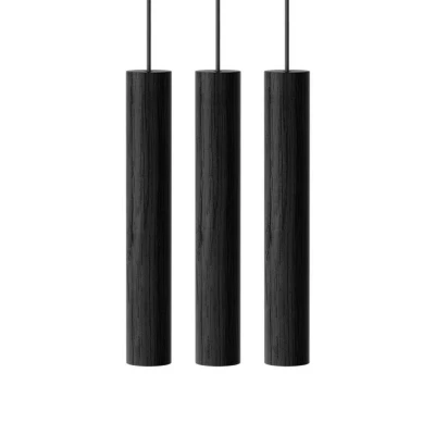 Image de UMAGE Chimes Cluster 3 suspension chêne noir