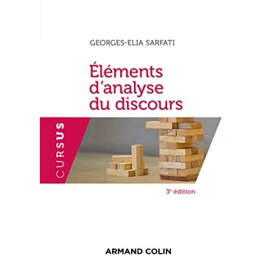 Image de Eléments d&#039;analyse du discours 3e éd.