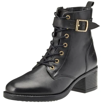 Image de TERRE DE MARINS Femme Jerika Basket, Noir, 39 EU