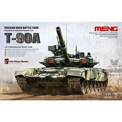 Image de MENG Model 1 Bataille, Char de Combat Principal Russe Kit, Accessoires modélisme, TS 006, Multicolore, Moyen