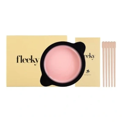 Image de Kit de cire chaude à micro ondes 2 en 1 pour épilation et soin Idéal le visage, corps bikini Précision avec spatule bois.