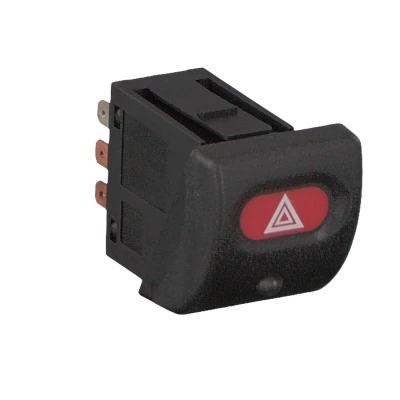 Image de FEBI BILSTEIN 04719 Interrupteur de signal détresse avec lampe témoin OPEL: Astra F CC, Caravan