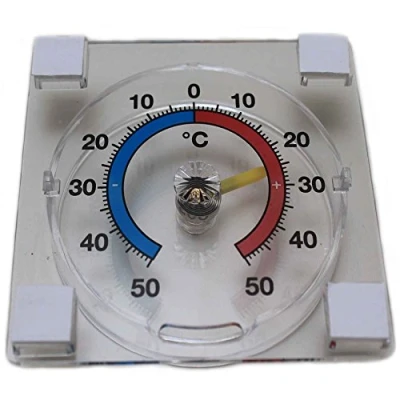 Image de Thermomètre de fenêtre à coller sur la vitre Pour indication température extérieure