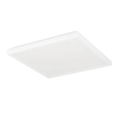 Image de Eglo connect.z Smart Home Plafonnier LED de salle bain Rovito Z, ZigBee, app et commande vocale Alexa, blanc chaud froid, RGB, luminaire à intensité variable, blanc, IP44, 29x29 cm