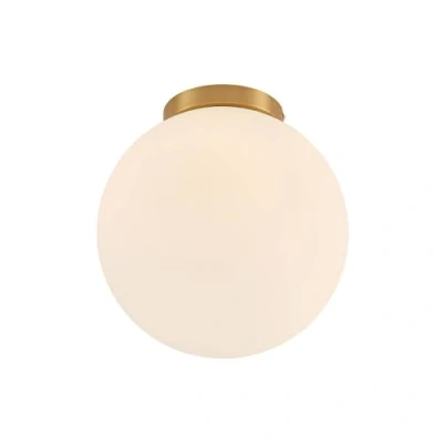 Image de Lindby Plafonnier Meriala à intensité variable en Blanc Verre e. a. pour Salon &amp; Salle manger (1 lampe,à E27), Luminaire Plafonnier, Lampe Plafond, Eclerage Eclairage Interieur