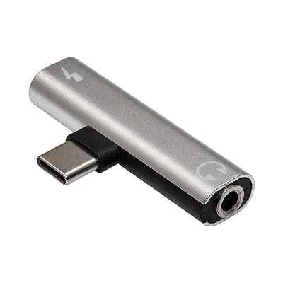 Image de AKYGA AK AD 71 Adaptateur de Casque USB Type C vers C/Jack 3,5 mm pour Android, convertisseur DAC Hi FI Audio
