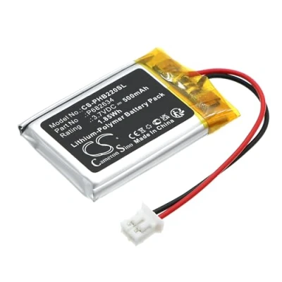 Image de TECHTEK Batteries Compatible avec [Philips] BT2200B, BT2200B/27 remplace P682634