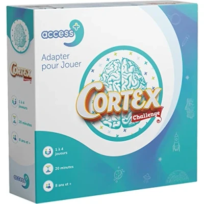 Image de Access+ Asmodee Cortex Jeux de société cartes adaptés pour les troubles cognitifs À partir 6 ans 1 à 4 joueurs Version française