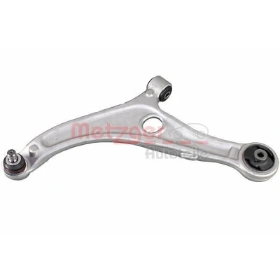 Image de METZGER 58109101 Bras de suspension avec rotule suspension, support en caoutchouc Essieu avant gauche barre oscillant transversal