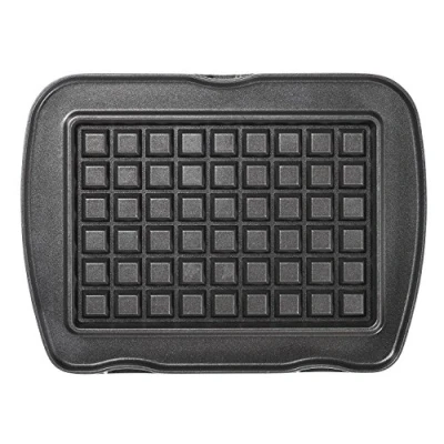 Image de LAGRANGE Jeu de Plaques Gaufres Liégoises, compatible avec tous les gaufriers &quot;Premium&quot;, en fonte d&#039;aluminium, Revêtement antiadhésif double couche, 010722