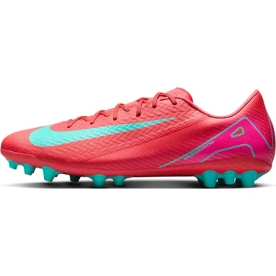 Image de Nike Performance ZOOM Vapor 16 Academy AG Chaussures de foot à crampons, Taille: 44, Ember glow/aurora green Matière synthétique