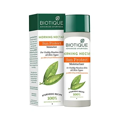 Image de Biotique Morning Nectar Lightening and Nourishing Lotion SPF 30 UVA/UVB