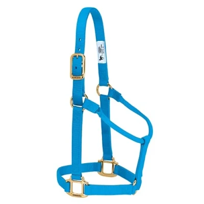 Image de Weaver Leather Licol Original Non réglable (Bleu ouragan, avarage Horse/Yearling Draft)