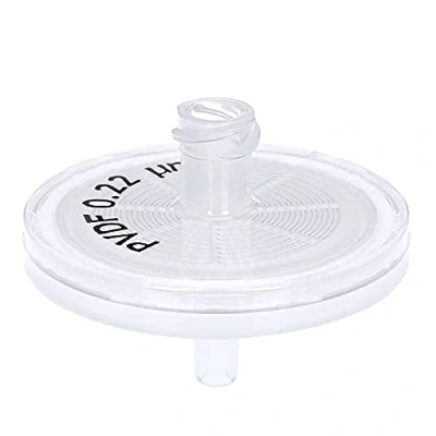 Image de GVS Filter Technology, Filtre Seringue, ABLUO, 25mm, Membrane PVDF, 0.22µm, Chambre PP, 100/pc