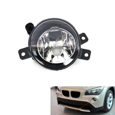 Image de JUNYEW Remplacement pour BMW X1 E84 2010 2011 2012 2013 2014 Feu de Brouillard Avant Voiture (Gauche/Droite) Pare Chocs Ensemble antibrouillard,Left