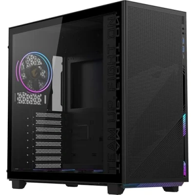 Image de Boîtier GIGABYTE Aorus C400 Verre Trempé Flux d&#039;Air Optimisé Installation Verticale GPU