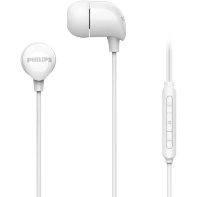 Image de PHILIPS TAE2146WT/00 Type USB C Écouteurs intra auriculaires avec basses dynamiques et micro Longueur 1,2 m Blanc