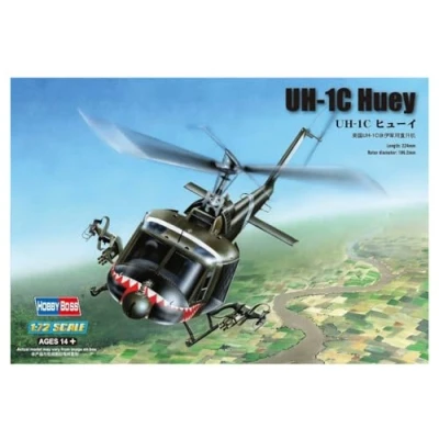 Image de Hobbyboss Echelle 1 : 72 &quot;uh 1 C Huey Générale Authentique Kit