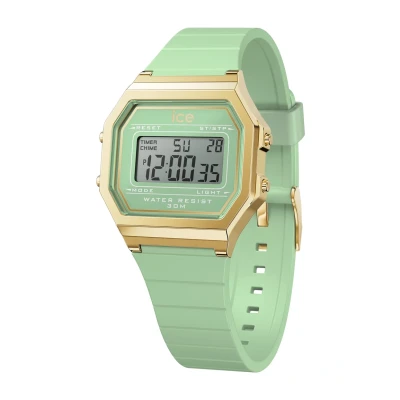 Image de Ice Watch Retro Montre à affichage digital, Femme, Taille: One Size, Lagoon green