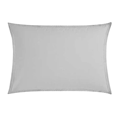 Image de Taie d&#039;oreiller Bicolore en percale de Coton, Rendez Vous, 50x70 cm, Essix