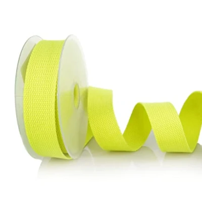 Image de Trimz Trimz1905 5 40 68 Sangle, Coton, Jaune Fluo, 5m x 40mm