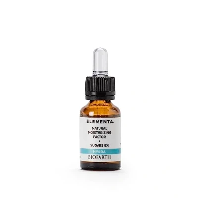Image de Bioearth Elementa Hydra Solution Natural Moisturizing Factors + Sucres 8% 15 ml