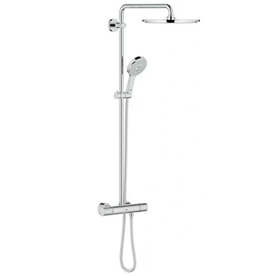 Image de GROHE Colonne de douche avec mitigeur thermostatique Rainshower System 310 mm, chromé, 27966000 (Import Allemagne)
