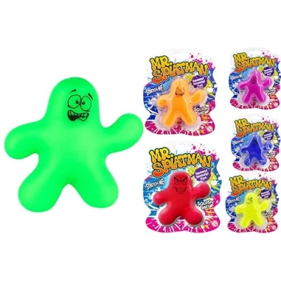 Image de KandyToys M. Splatman Jouets spongieux à presser Figdet 6 Couleurs 1 Couleur envoyée au Hasard