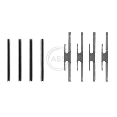 Image de A.B.S. 0975Q Kit d&#039;accessoires, plaquette de frein à disque OPEL: Ascona B Berline, C Kadett E Berline