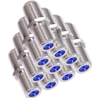 Image de Cabelcon Lot de 10 connecteurs F d&#039;origine 81 HQ 1 Nitin