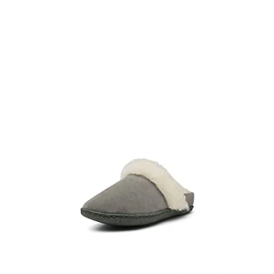 Image de Sorel Nakiska Slide 2 chaussons pour femme, Gris (Quarry x Grill), 39 EU