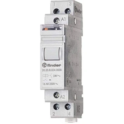 Image de Télérupteur pour profilé Finder 20.23.9.012.4000 1 inverseur (RT) 12 V/DC 16 A 4000 VA pc(s)