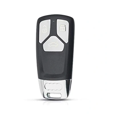Image de Coque Clé pour Audi Q2 Q3 Q5 Q7 Q8 A4 A5 A6 A7 A8 TT Intelligente Plip télécommande 3 Boutons