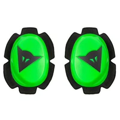 Image de Dainese Slider de Moto pour les Genou, Vert Fluo/Noir, Taille Unique