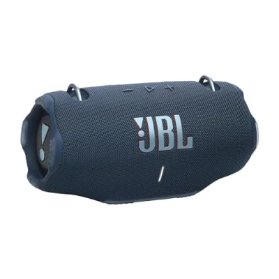 Image de JBL Xtreme 4, Enceinte Portable Bluetooth avec Son Pro, jusqu&#039;à 24h d&#039;autonomie, Recharge Rapide, Étanche Indice IP67, bandoulière Incluse sans Adaptateur PD, en Bleu