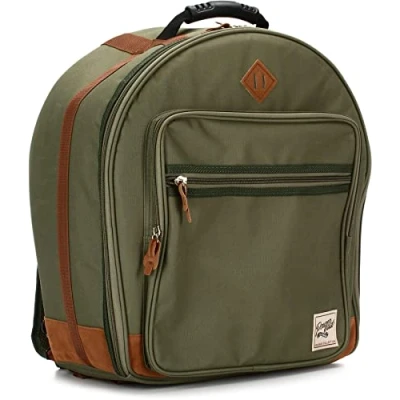 Image de Tama TSDB1465MG PowerPad Designer Collection Étui de transport pour caisse claire Vert 14&quot; x 6,5&quot;