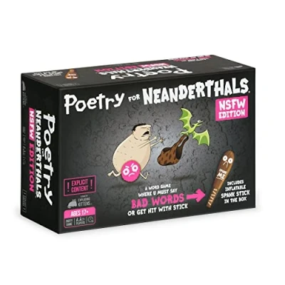 Image de Exploding Kittens Poetry for Neanderthals NSFW Edition by Card Games Adults &amp; Teens Fun Party PFN 6 Multicolore