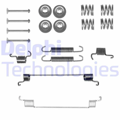 Image de DELPHI LY1437 Kit d&#039;accessoires, mâchoire de frein FIAT: 500 3 portes, Panda II 5 Idea