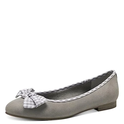 Image de MARCO TOZZI Femme 2 22180 41 Ballerine, Taupe Comb, 39 EU