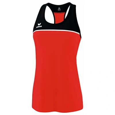 Image de Erima Change by Léger Débardeur, Rouge/Noir/Blanc, Taille 40 Femme