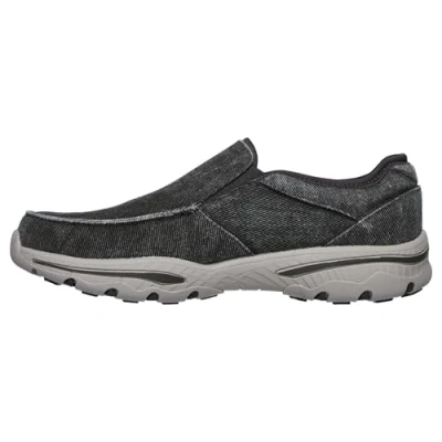Image de Skechers Homme Coupe décontractée Creston Moseco Mocassin, Charbon, 42.5 EU
