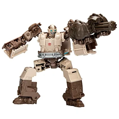 Image de Transformers: Rise of The Beasts, Pack de 2 Figurines Beast Alliance Weaponizers Wheeljack, dès 6 Ans, échelle 12,5 cm