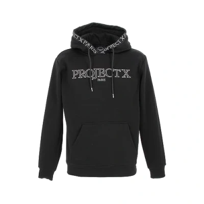 Image de Project X Paris Sweat à Capuche Broderie Contour Noir M