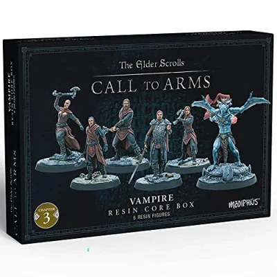 Image de Modiphius Entertainment The Elder Scrolls: Call to Arms Vampire Core Set Miniature Game Unpainted