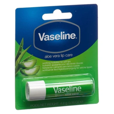 Image de Soin des Lèvres Vaseline Stick à Aloe Vera 4,8 g Apaisant Hydratant
